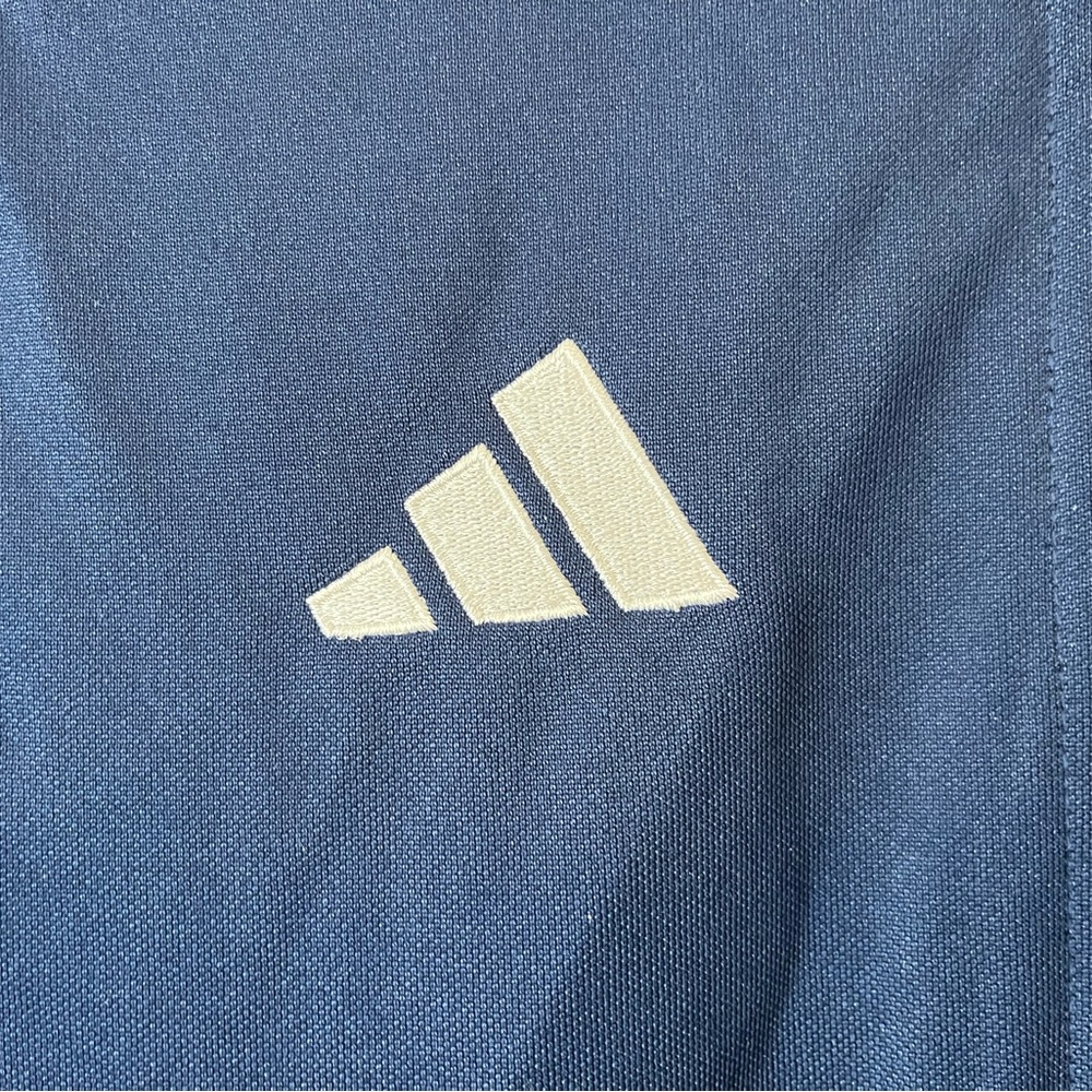 NWT-Adidas AEROREADY Youth Track Jacket Navy Blue Full Zip 13-14 / 164 - Picture 3 of 11